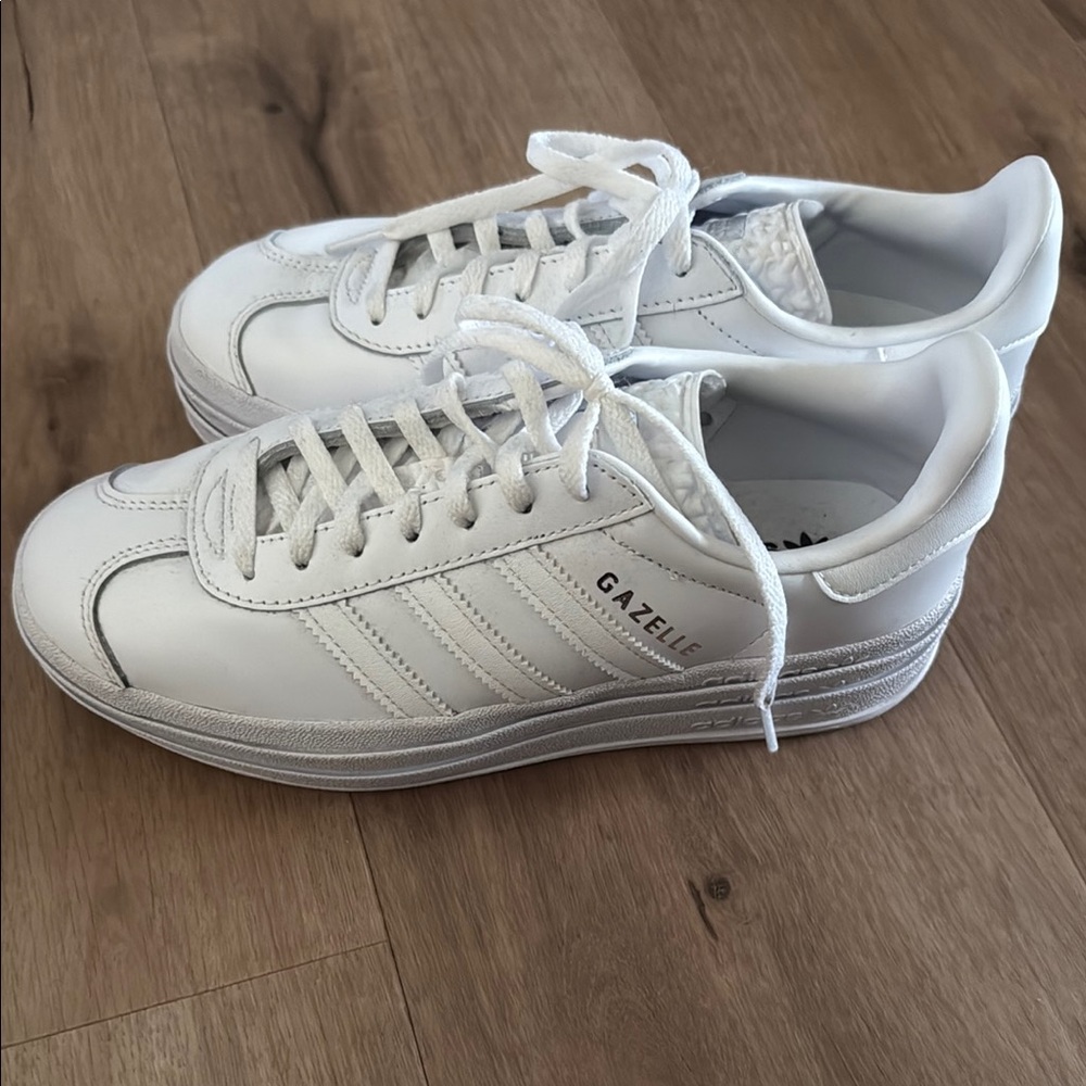Adidas Gazelle White Sneakers